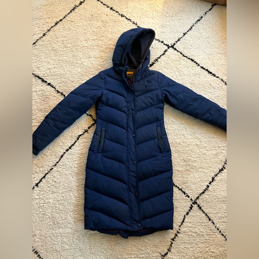 Brooklyn Industries long puffer coat